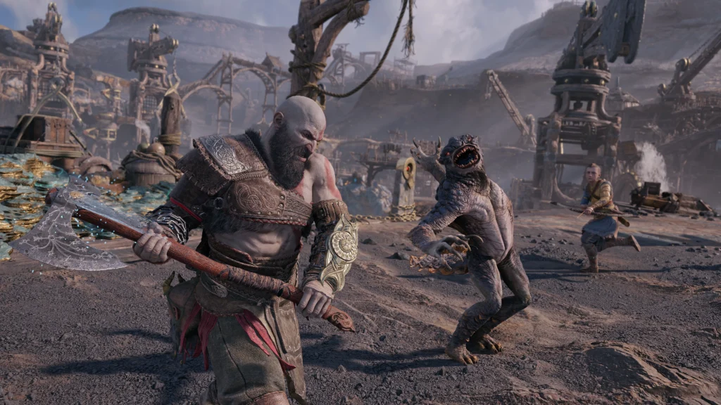 god-of-war-ragnarok-pc-screenshot-pitmine-combat-01-en-10may24